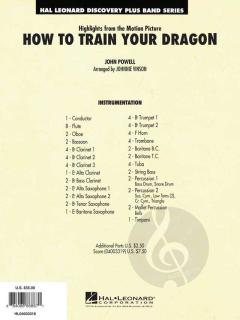 Highlights From How To Train Your Dragon (John Powell) 