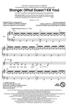 Stronger (What Doesn't Kill You) (Kelly Clarkson) 