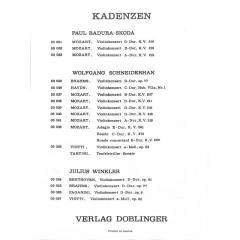 Kadenzen zu Violinkonzerten zu Brahms D-Dur Op. 77 von Wolfgang Schneiderhan im Alle Noten Shop kaufen