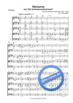 Nocturno aus 'Ein Sommernachtstraum' (Felix Mendelssohn Bartholdy) 