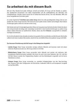 Let's Play Ukulele (mit 2 CDs und DVD) von Daniel Schusterbauer im Alle Noten Shop kaufen