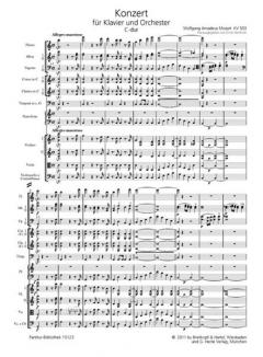Klavierkonzert C-dur KV 503 von Wolfgang Amadeus Mozart 