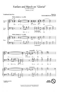 Fanfare And March On Gloria! (Patti Drennan) 