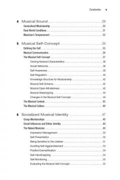 Social Psychology Of Musicianship 