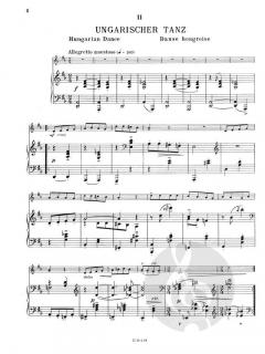 8 kleine Stücke op. 50 von Jenö Takacs 