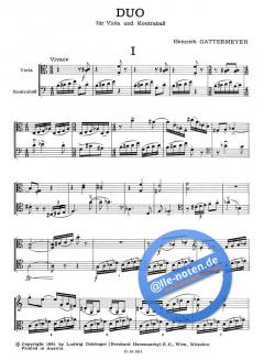 Duo von Heinrich Gattermeyer 