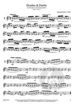 Etudes & Duets Book 1 von Anthony Plog 