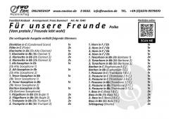 Für unsere Freunde von Bernd Wolf 