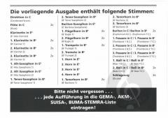 Drei weiße Birken von Ernst Mosch 