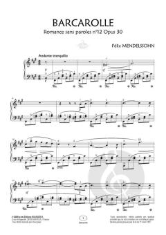 Romance Sans Parole 'Barcarolle' von Felix Mendelssohn Bartholdy 