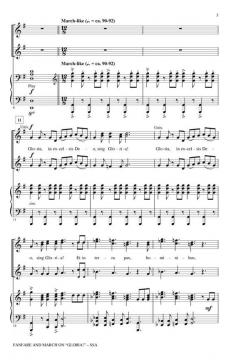 Fanfare And March On Gloria! (Patti Drennan) 