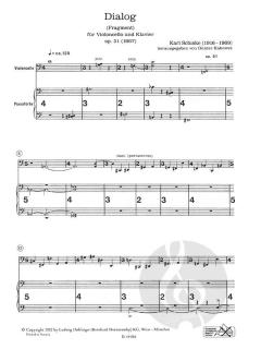 Dialog op. 51 (Fragment) von Karl Schiske 
