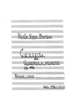 Concerto per accordeon e orchestre von Niels Viggo Bentzon im Alle Noten Shop kaufen (Partitur)