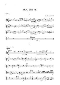 Trio Breve von Per Nørgård 