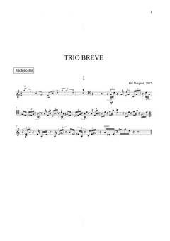 Trio Breve von Per Nørgård 