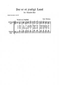 Der Er Et Yndigt Land (Carl Nielsen) 