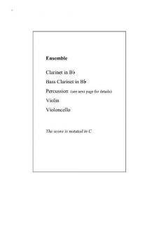 Body And Soul For Five Instruments (Pelle Gudmundsen-Holmgreen) 