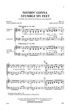 Nothin' Gonna Stumble My Feet (John Parker) 