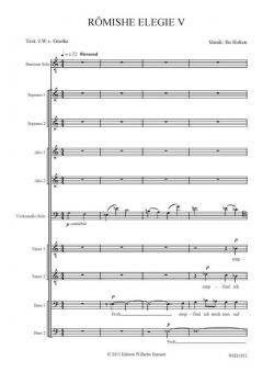 Römische Elegie V (Bo Holten) 