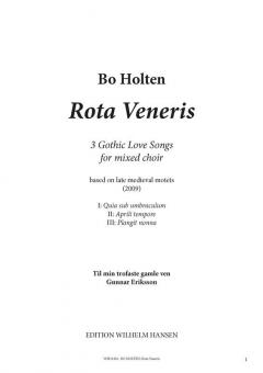 Rota Veneris (Bo Holten) 