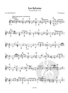 Les barricades mystérieuses, Les Sylvains, Les tours de passe-passe von François Couperin 