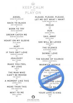 Keep Calm And Play On - The Blue Book 