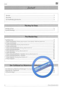 The Drum Master Key (Florian Alexandru-Zorn) >> Schlagzeugnoten