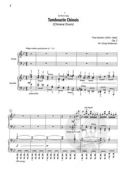 Tambourin Chinois - Chinese Drum von Fritz Kreisler 