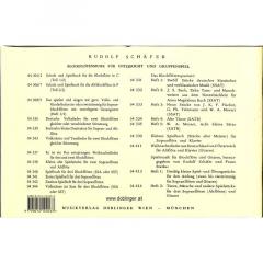 Kleines Spielbuch (Stücke alter Meister) (Rudolf Schäfer) 