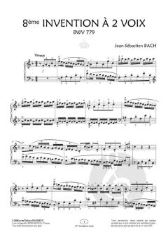 8ème Invention A 2 Voix Fa Majeur Bwv 779 von Johann Sebastian Bach 