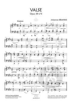 Valse No5 Opus 39 Mi Majeur von Johannes Brahms 