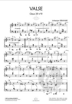 Valse No5 Opus 39 Mi Majeur von Johannes Brahms 
