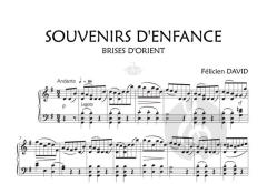 Brises D'orient Souvenirs D'enfance von Félicien David 