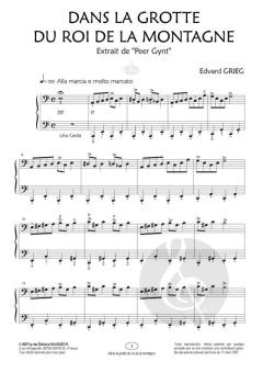 Anacrouse Grieg Dans La Grotte Du Roi von Edvard Grieg 