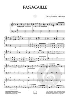 Passacaille Sol Mineur von Georg Friedrich Händel 