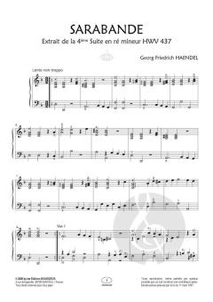 Sarabande En Re Mineur von Georg Friedrich Händel 