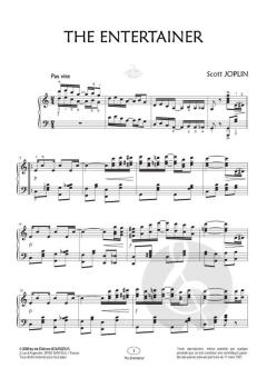 The Entertainer Do Majeur von Scott Joplin 