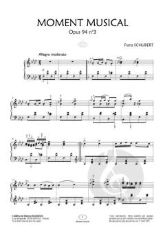 Moment Musical Opus94 No3 von Franz Schubert 