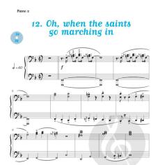 Piano 4 Mains 33 Melodies Pour Grands Et Petits Debutants CD 