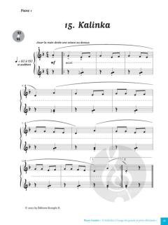 Piano 4 Mains 33 Melodies Pour Grands Et Petits Debutants CD 