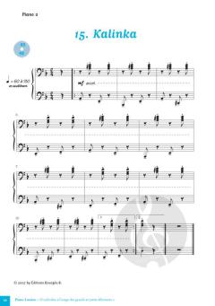 Piano 4 Mains 33 Melodies Pour Grands Et Petits Debutants CD 