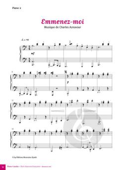 Piano 4 Mains 8 Chansons Francaises CD 