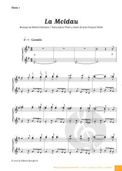 Piano 4 Mains 8 Themes Classiques Celebres 2 CD 