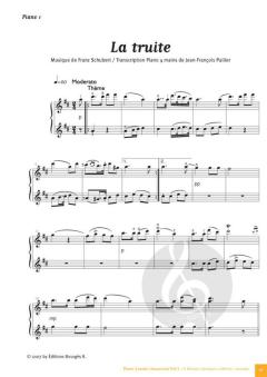 Piano 4 Mains 8 Themes Classiques Celebres 2 CD 