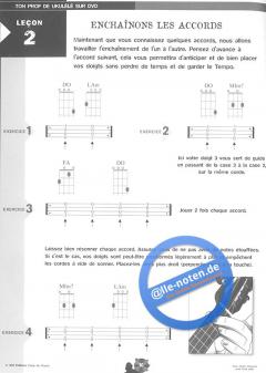 Ton Prof de Ukulele + DVD von Zahra Hindi im Alle Noten Shop kaufen