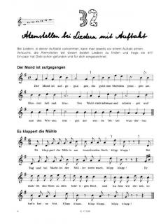 Notenrätsel für Blockflöten-Anfänger 