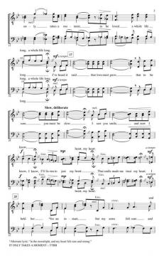 It Only Takes A Moment (Jerry Herman) 