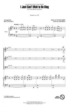 I Just Can't Wait To Be King (Elton John) 