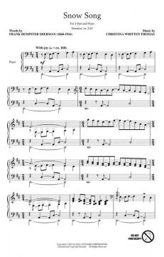 Snow Song von Christina Whitten Thomas (Download) 