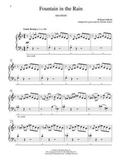 Fountain In The Rain von William Gillock 